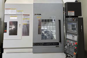 小麦専用 Used OKUMA GENOS M460V 5AX Vertical Machining Center #11654